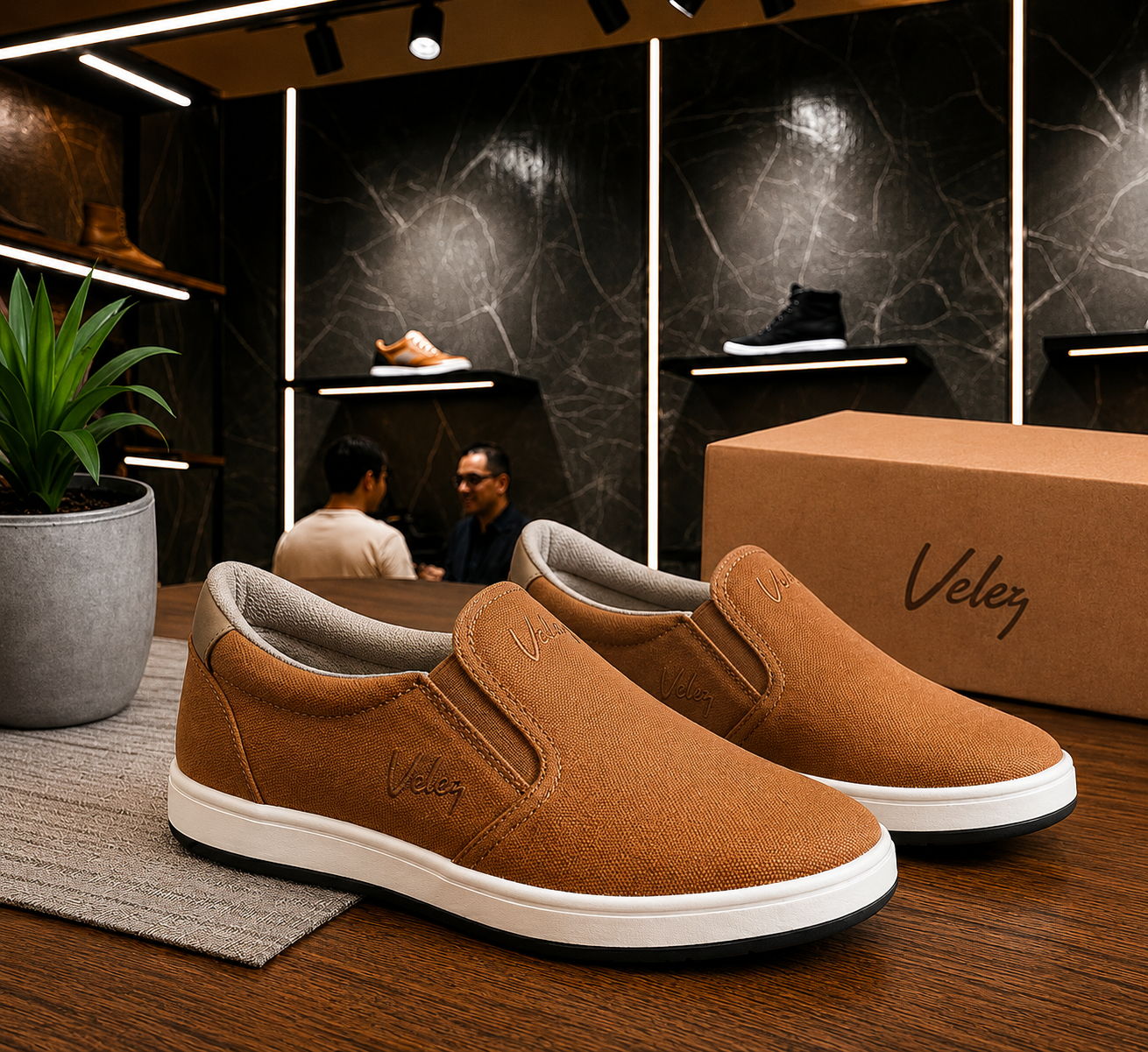 MOCASIN ORTOPEDIC-VELEZ CABALLERO + CAJA PREMIUM 50%OFF