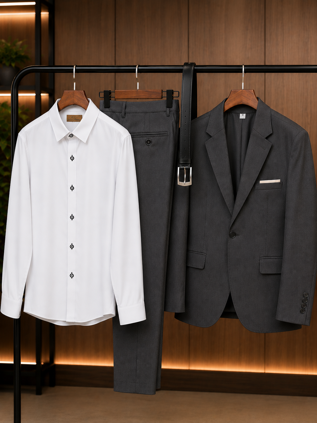 COMBO ESPECIAL! BLAZER - CAMISA  - PANTALON - CORREA - OFERTA DIA DEL PADRE