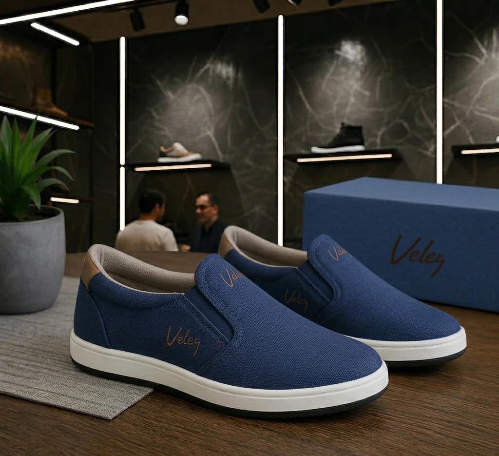 MOCASIN ORTOPEDIC-VELEZ CABALLERO + CAJA PREMIUM 50%OFF